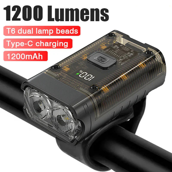 Usb Rechargeable Bike Light 1000Lm