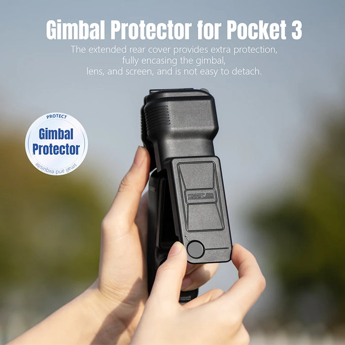 For Dji Osmo Pocket 3 Gimbal Screen Protector Camera Cap Protective Case Anti-Drop Handheld Gimbal Box Camera Lens Accessories