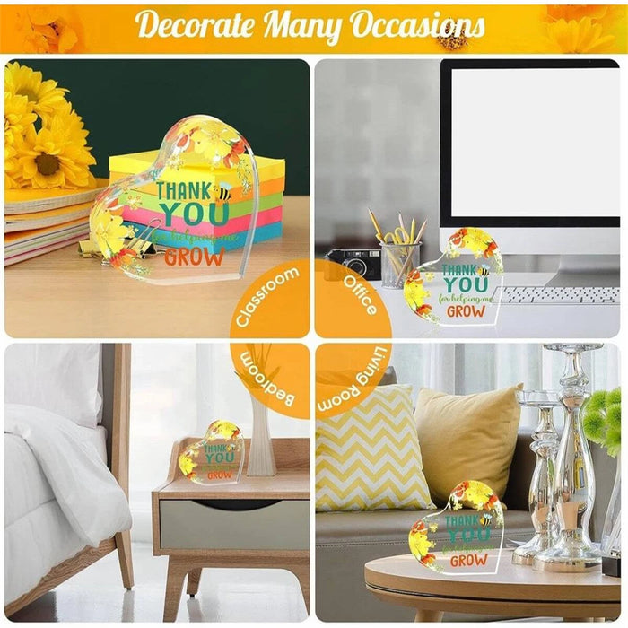 Acrylic Teacher Thank You Gift For Nurse Graduation