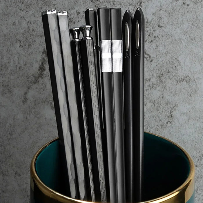 5 Pairs Reusable Chopsticks For Sushi Noodles And More