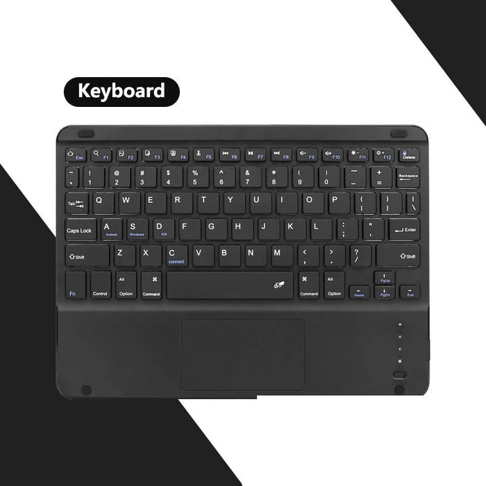 Wireless Touchpad Keyboard For Tablets Ios / Android / Windows