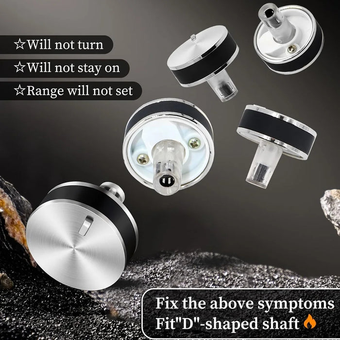 5 Pack Wb03X24360 Gas Stove Knob Compatible With Ge Monogram Gas Cooktop Wb03T10259 Ap5980302 Ps11700818 Eap11700818 4179424