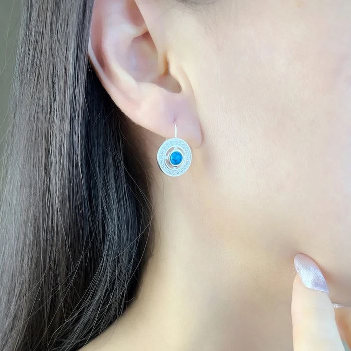 925 Sterling Silver Drop Earrings European Style For Women