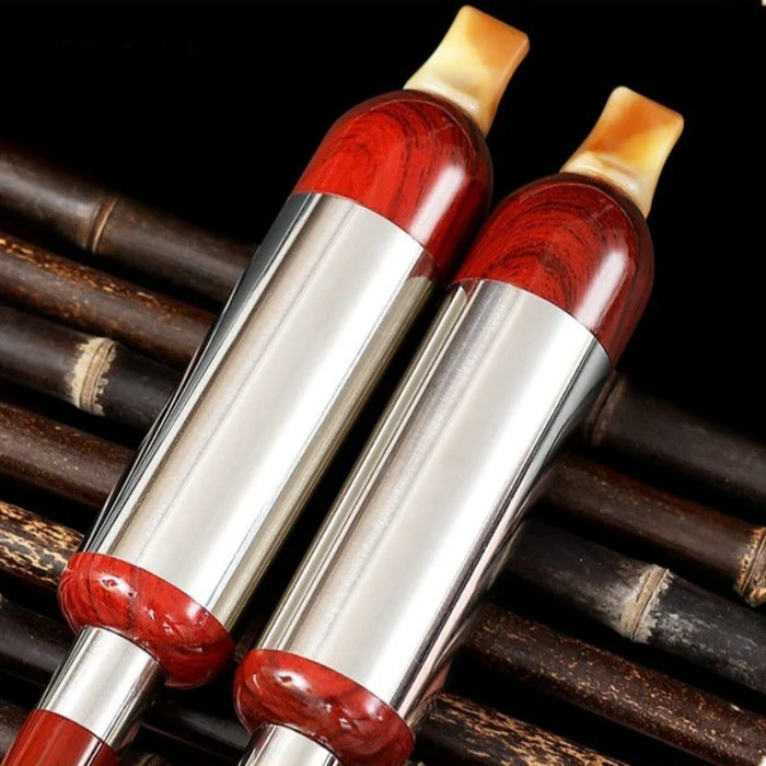 Detachable Vertical Bawu Flute For Adults