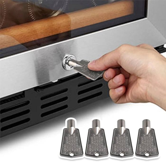 Wp842177 Refrigerator Door Keys Replacement For Whirlpool Replace 14211802 Ap2940188 Ps395800 Pack Of 4