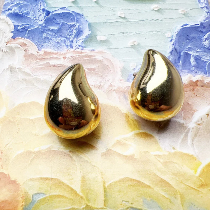 925 Sterling Silver Water Drop Earrings Trendy Gift For Women