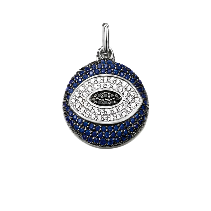 925 Sterling Silver Turkish Eye Pendant Fashion Jewelry For Women & Men
