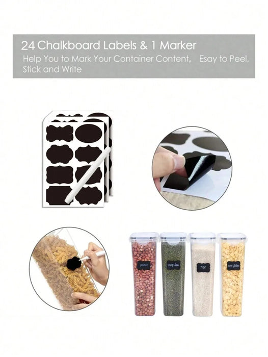 1 / 2 / 4 Piece 2.8L Airtight Food Storage Jars