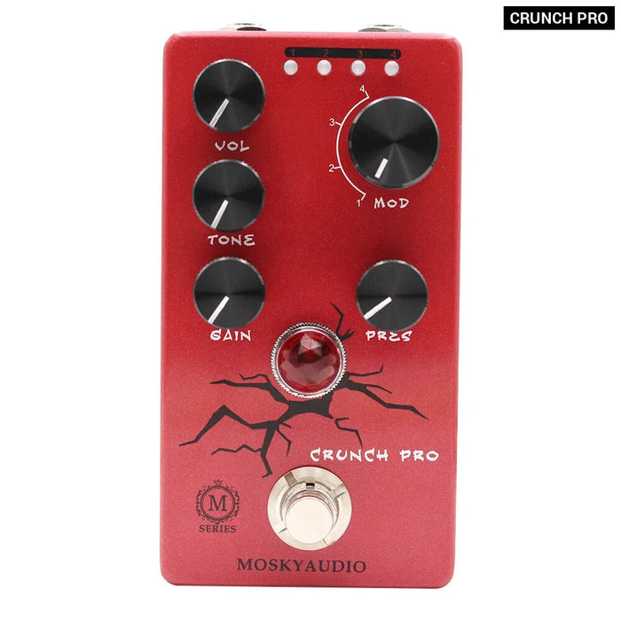 Distortion Overdrive Fuzz Pedal True Bypass