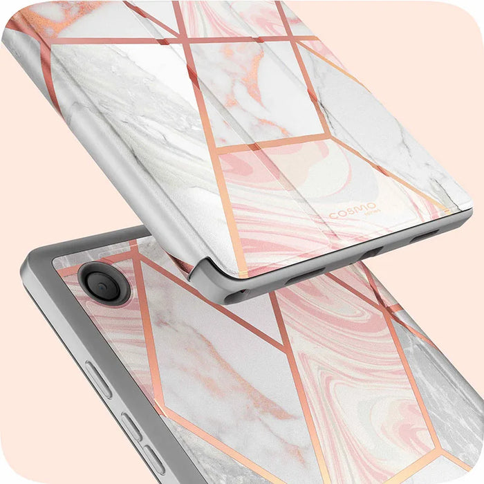 For Samsung Galaxy Tab A8 10.5 Inch 2022 Full-Body Trifold Protective Smart Case With Built-In Screen Protector