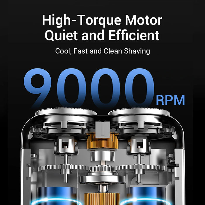 Usb Rechargeable Dual Head Electric Shaver