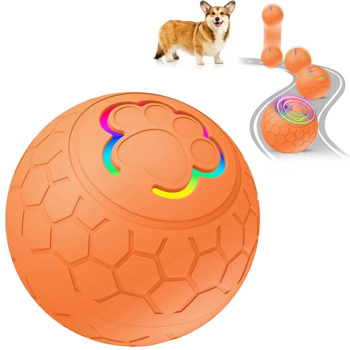 Interactive Dog Ball 2.2 Inch Motion Activated Usb Rechargeable For Small / Medium Dogs