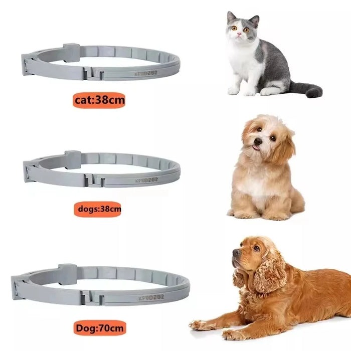 Adjustable Anti Flea Tick & Mosquito Pet Collar Safe For Dogs & Cats
