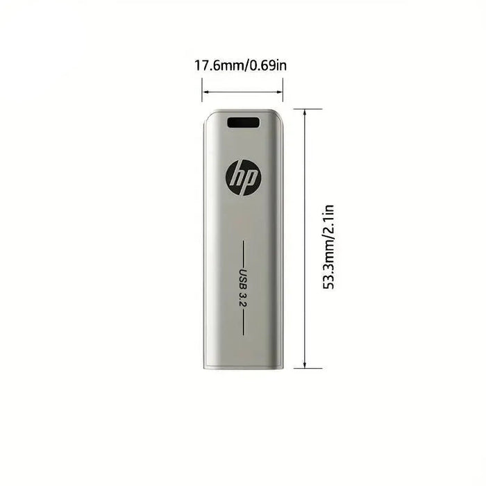 HP High Speed USB Flash Drive 128gb 256gb 32gb 64gb Metal Pen Drive Car Music
