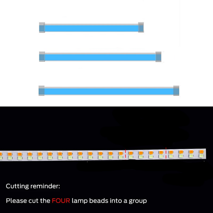 Motorcycle Led Turn Signal & Drl Lights Waterproof 2Pcs