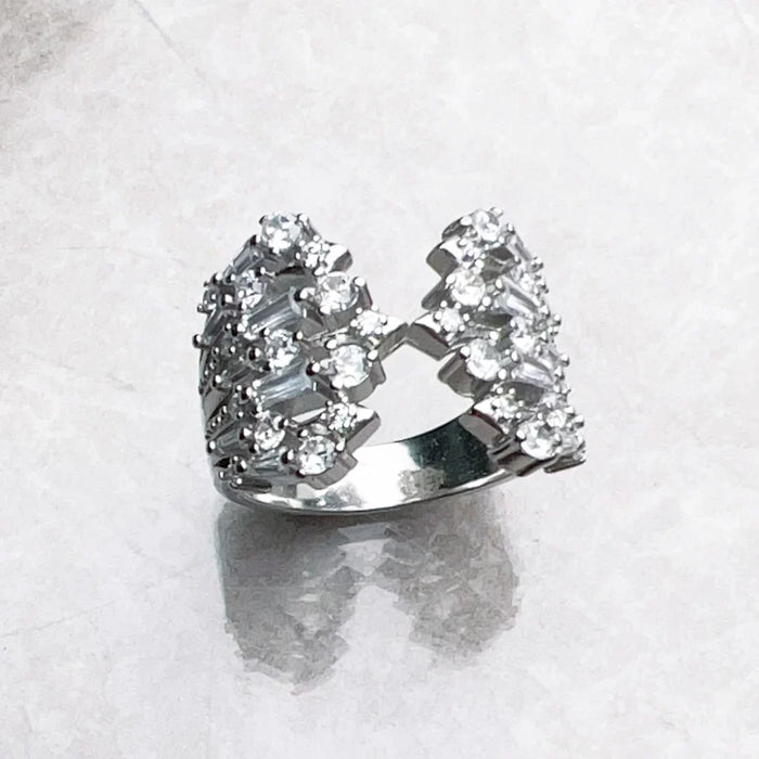 925 Sterling Silver Sun Ring Europe Fine Jewelry For Women