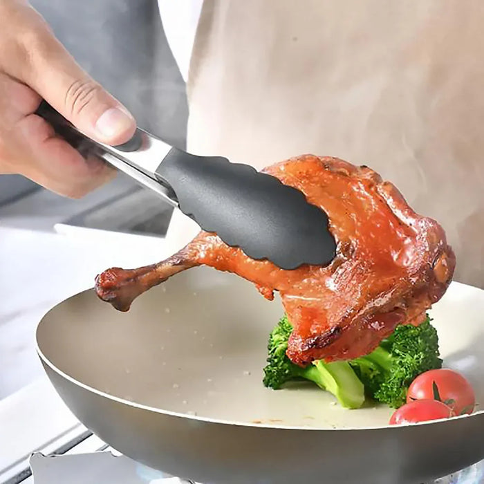 34 Piece Non Stick Silicone Kitchen Utensil Set With Wooden Handles