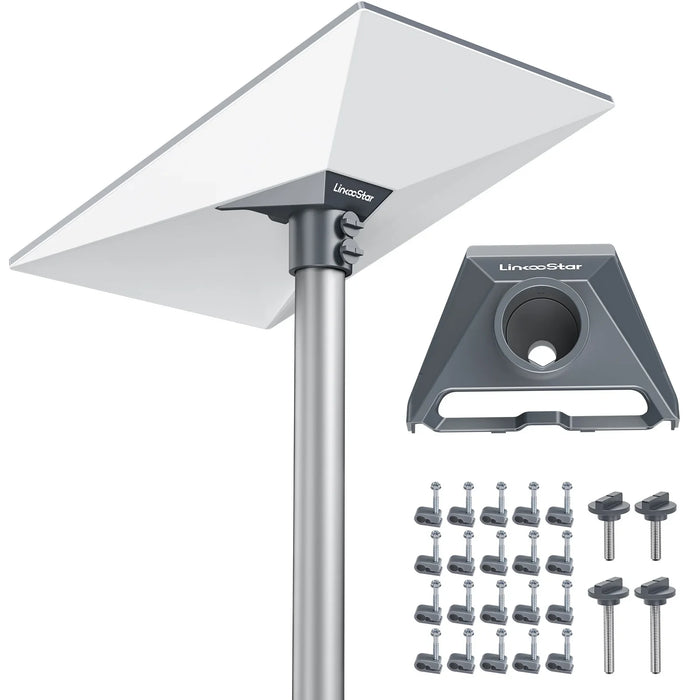 Aluminum Roof Mount For Starlink Gen 3 Dish Fixed Connector