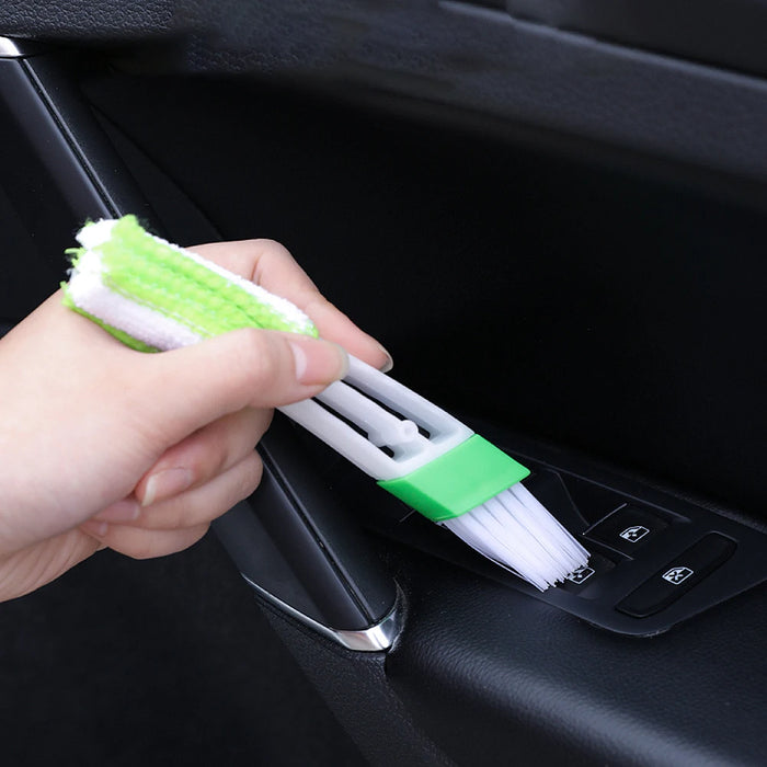 Double Ended Car Vent Cleaner Brush