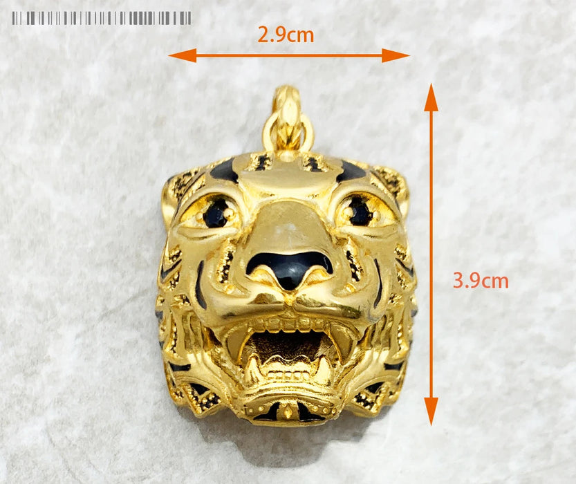 925 Sterling Silver Aztec Tiger Chakra Amulet Pendant Mythical Compass Jewelry For Women & Men