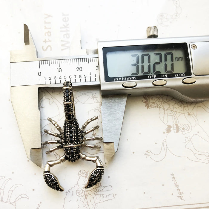 925 Sterling Silver Scorpion Pendant Fashion Jewelry For Men & Women
