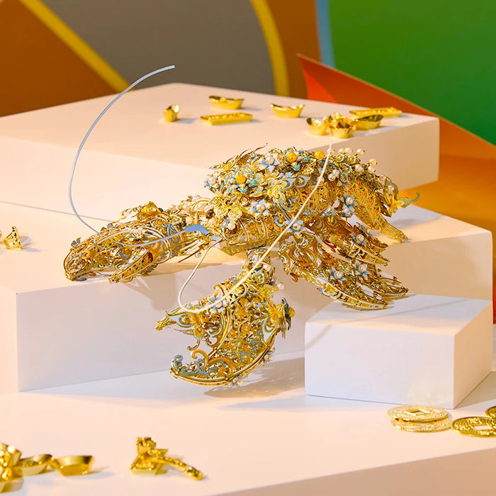 3D Metal Lobster Puzzle Kit For Birthday Gifts
