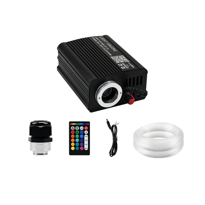 16W Rgbw Car Star Ceiling Light Fiber Optic Led Atmosphere Lamp