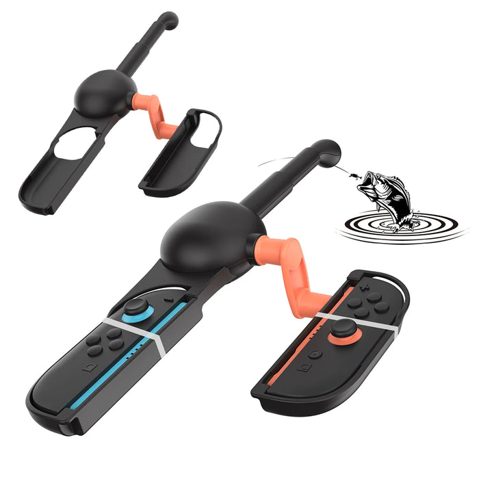 Fishing Rod For Nintendo Switch 2 Joy-Con Fishing Game Fishing Game Kit For Switch / Oled Handle Stand Holder Game Accessories