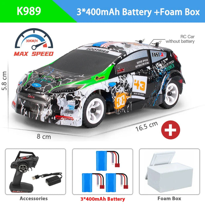 High Speed 1/28 Rc Drift Car 4wd 30km/h