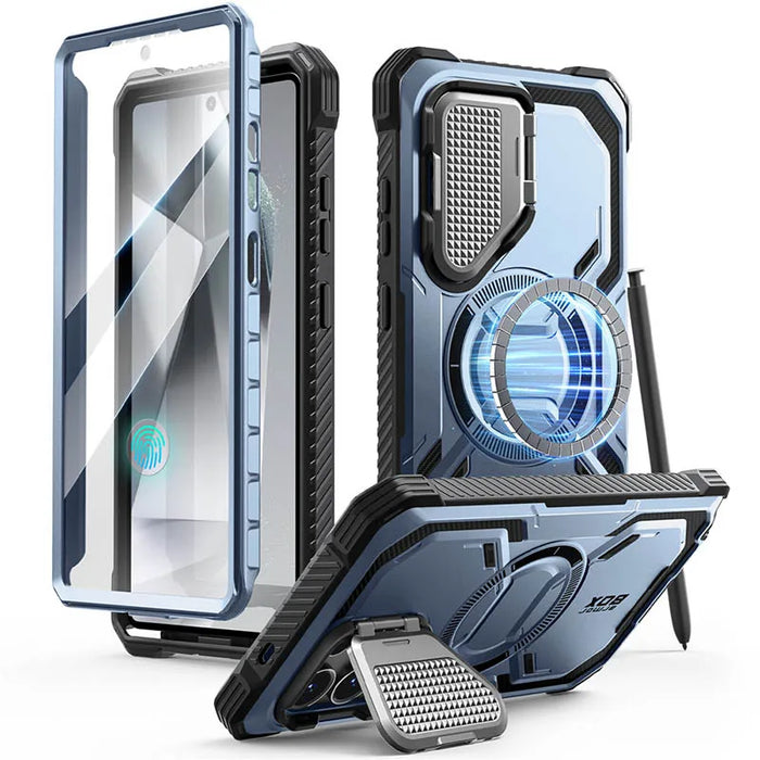 For Samsung Galaxy S25 Ultra 2025 Release 6.9 Inch Armorbox Rugged Case With Built-In Screen Protector