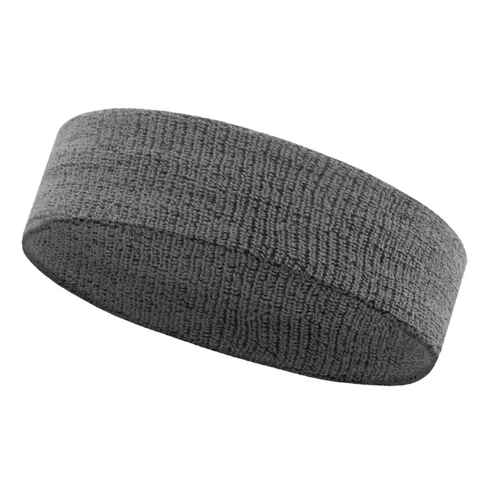 Stretchy Cotton Headband For Sports & Fitness Unisex Sweatband