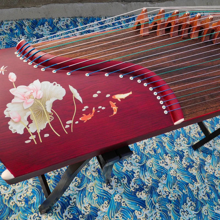 Portable 125Cm Guzheng For Children Traditional & Professional