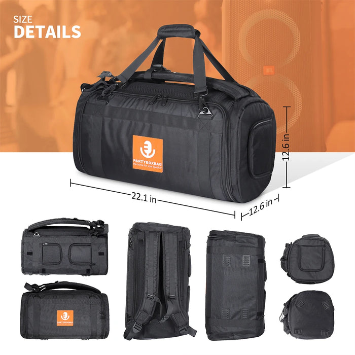 Speaker Shoulder Bags Large Capacity Speaker Protection Case Storage Bag Bluetooth Speaker Storage Backpack For Jbl Partybox 110