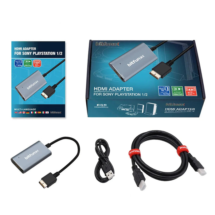 For Ps2 Ps1 To Hdmi Converter With Rgb To Ypbpr Switch