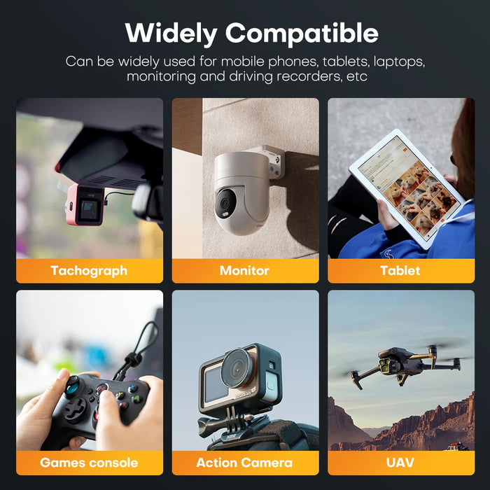 Kodak 256gb Micro Tf Memory Card 4k Full Hd High Speed Phone / Camera / Computer