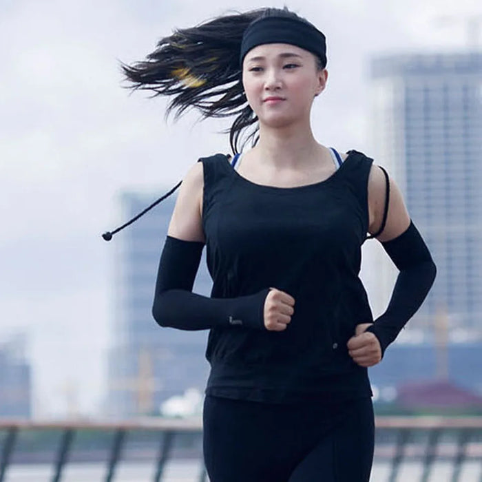 Stretchy Cotton Headband For Sports & Fitness Unisex Sweatband