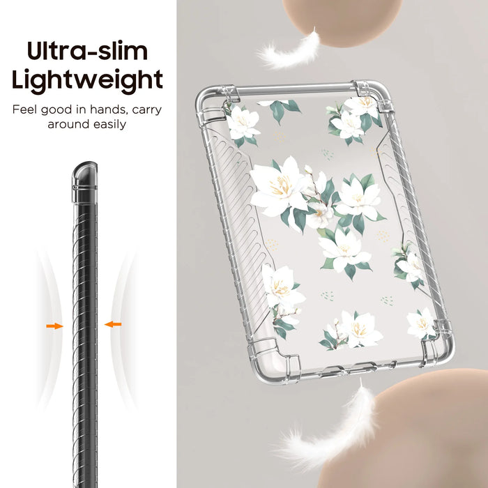 For 6 Inch All-New Kindle 11Th Generation-2022 Release Ultra Clear Soft Flexible Transparent Tpu Skin Bumper Back Case