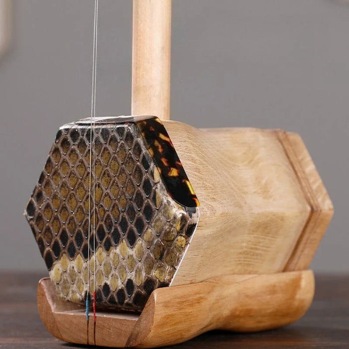 Traditional 2 String Wooden Erhu For Children