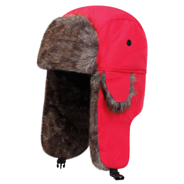 Winter Earflap Ski Hat For Outdoor Activities Unisex Bomber Hat For Warmth And Style