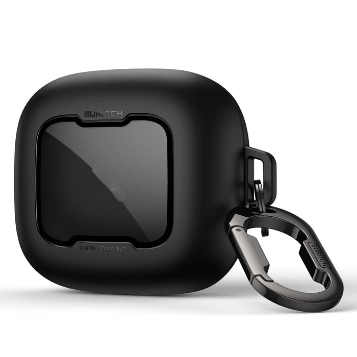 For Beats Powerbeats Pro 2 2025 Magnetic Locking Shockproof Bumper Protective Case With Carabiner & Keyring