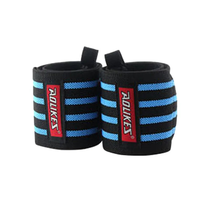 Pair of Extra Strength Wrist Support Straps For Weightlifting