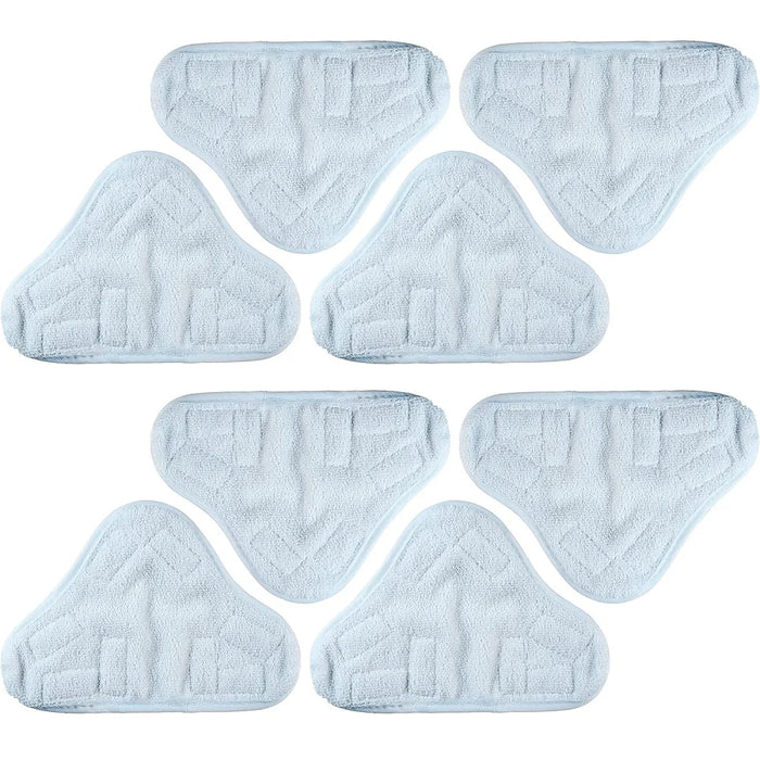 8 Pack Replacement Pads Compatible With H2O H20 Steam Mop X5 - Microfibre Steam Mop Pads Floor