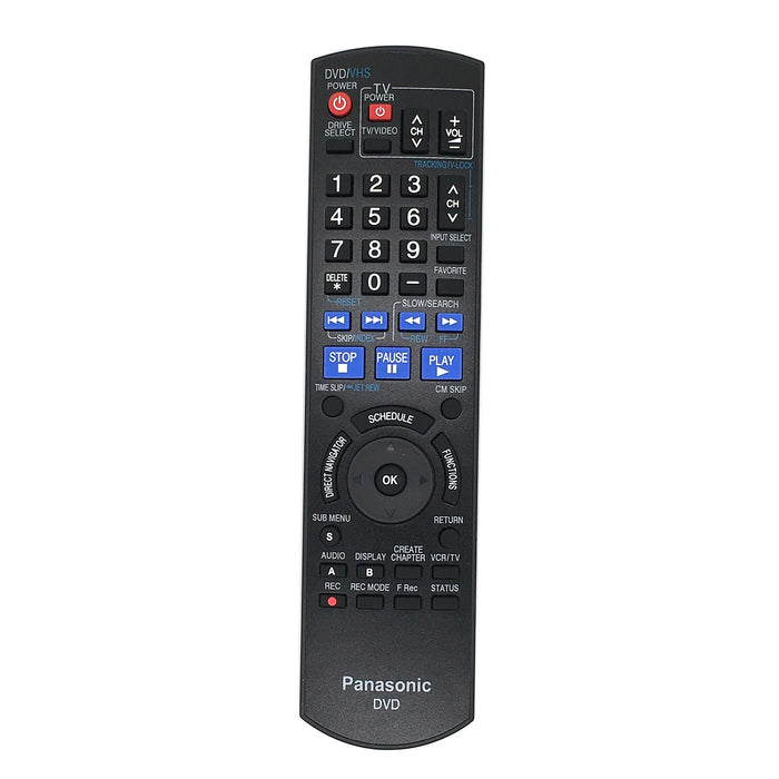 For Panasonic N2Qayb000197 Dmr-Ez28 Dmr-Ez475V Dmr-Ez475Vk Dmrez48V Ez485 Dvd Recorder Remote Control