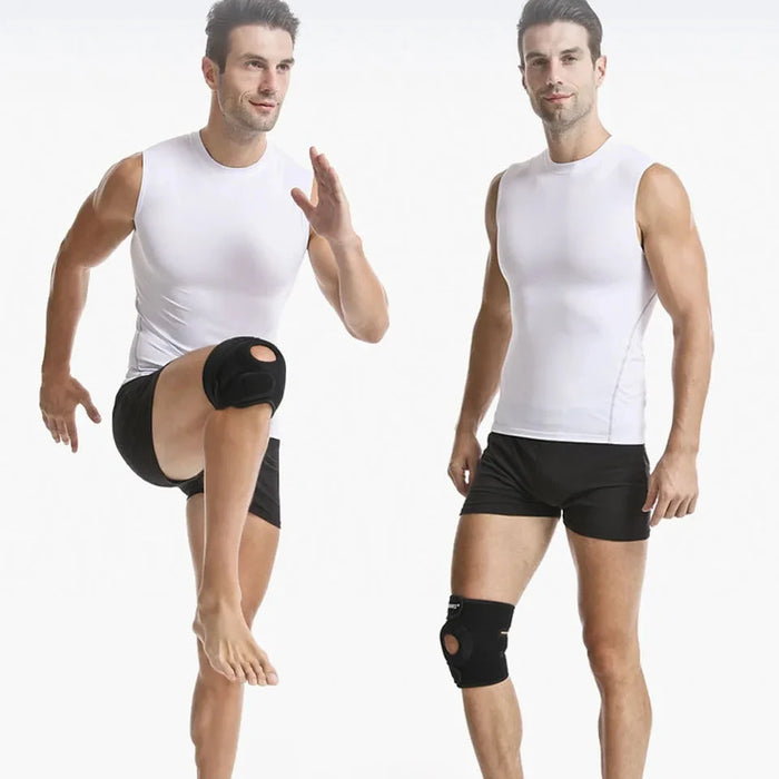 Adjustable Knee Brace For Injury Recovery Running Workout Men & Women