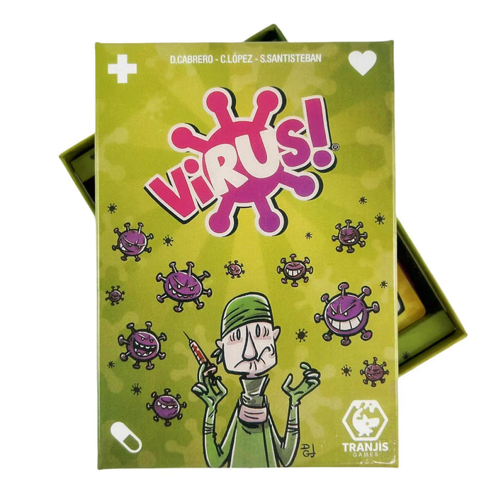 Contagious Fun Virus 1 2 3 Board Game (Spanish / English)