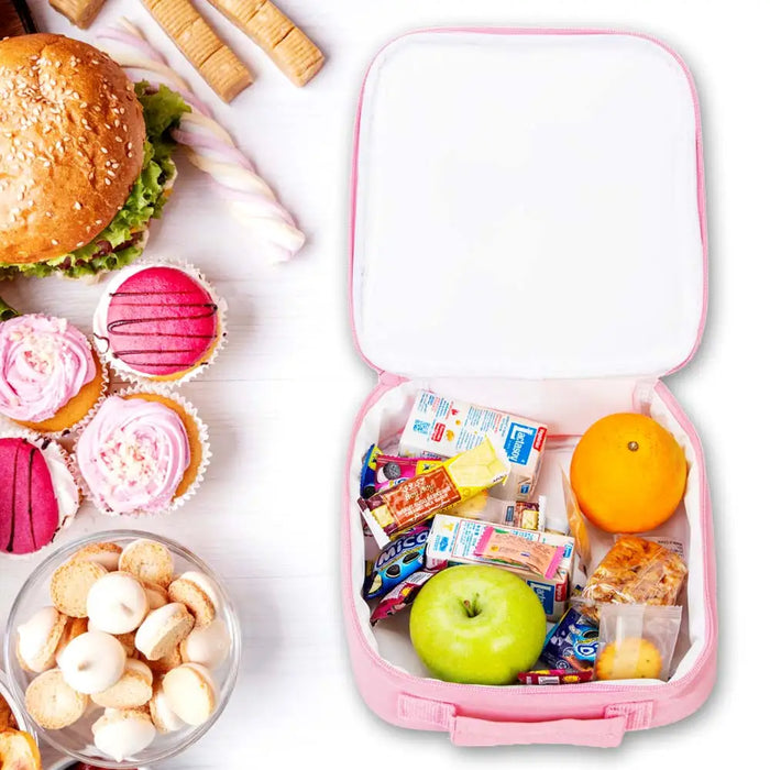 3 Piece Unicorn Backpack Set For Girls 16 Bookbag Lunch Box Sequin Design