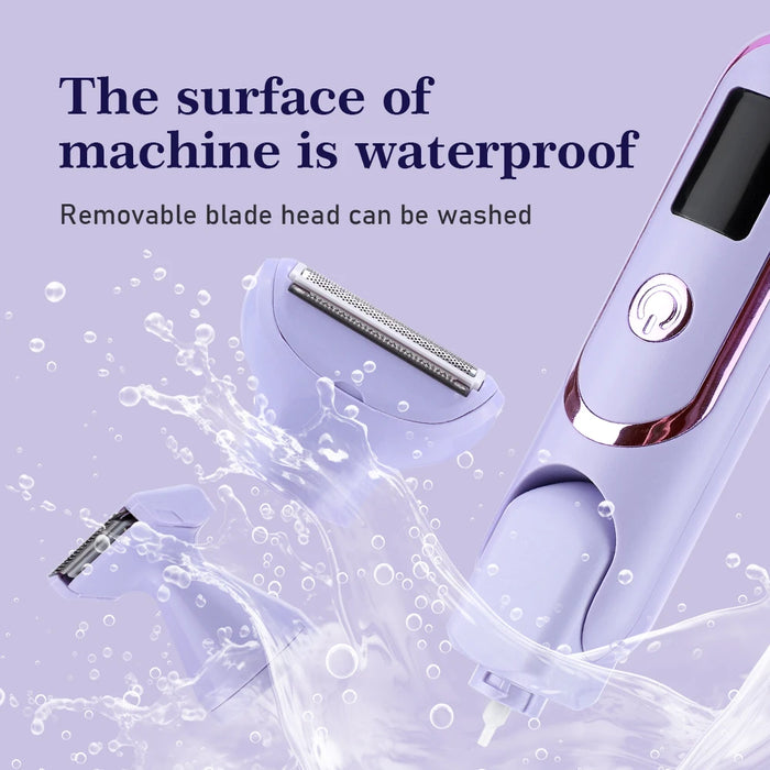5 In 1 Rechargeable Epilator For Women Hair Removal For Eyebrows Underarms Bikini Legs
