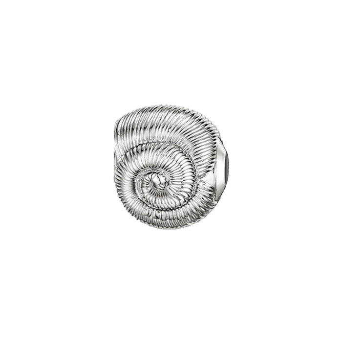 925 Sterling Silver Seashell Beads Diy Charm Jewelry Accessory For Women