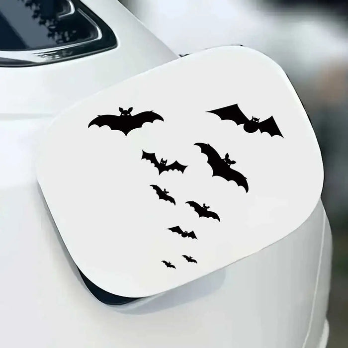 Bat Silhouette Wall Sticker For Car Mirror Decoration Kids Room Decor
