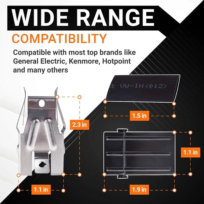 2 Pack Wb17T10006 Range Surface Burner Terminal Block Kit For Ge Kenmore Hotpoint Ranges / Stoves / Ovens Ap3203326 Wb17K10003